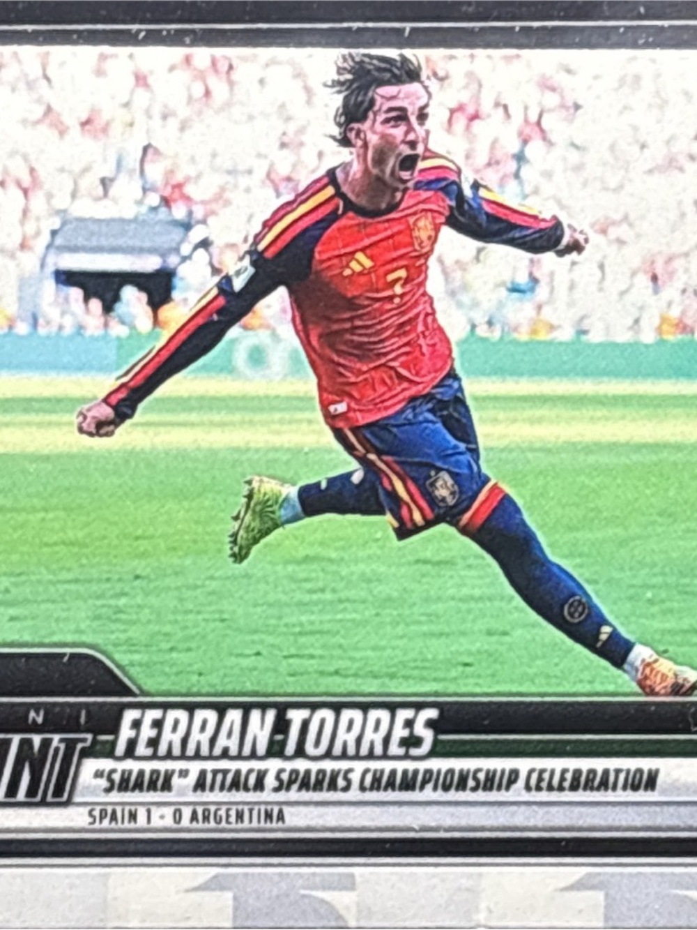 Panini Instant Ferran Torres Soccer Card - LE 1/4015